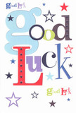 The energy of encouragement leaps from this vibrant good luck card-its playfully arranged lettering and kaleidoscopic palette echoing the warm, welcoming spirit found across Epping. Oversized, soft blue letters share space with rich reds, mossy greens, and regal purples, each forming a harmonious wish designed with an artist's flair. Starbursts in indigo, lilac, and bright lime seem to dance and scatter across the pristine white background, capturing dreams as endless as the Epping Forest canopy. The surface, remarkably smooth and sturdy, offers the tactile delight that comes from holding a cherished card sourced from a trusted local florist. Pressed gently into the hands of someone starting anew-be it a student gearing up for exams or a friend opening their own High Street shop-the card radiates heartfelt optimism, community pride, and the gentle magic of believing in one another. Every detail, from playful font to subtle colour accent, serves as a small but powerful reminder that support is always near, wherever the next adventure leads.